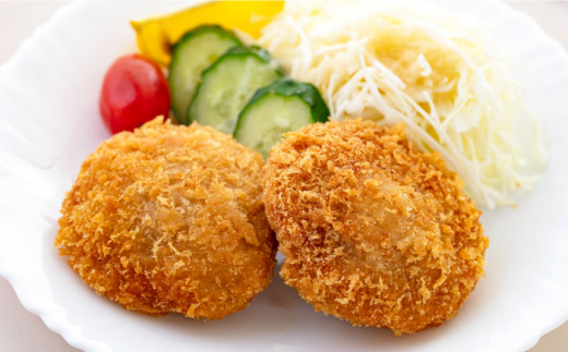 【全3回定期便】メンチカツ 20個 1.7kg メンチ 国産 ブランド豚 和豚 もち豚 マルシン 精肉店直営 定期便 冷凍便【有限会社丸伸商事】 [AKFH042]