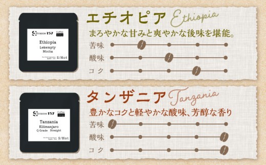 自家焙煎ドリップパック珈琲 ストレート5種 100パック コーヒー 焙煎【スペース・ほっと】 [AKFD007-3]