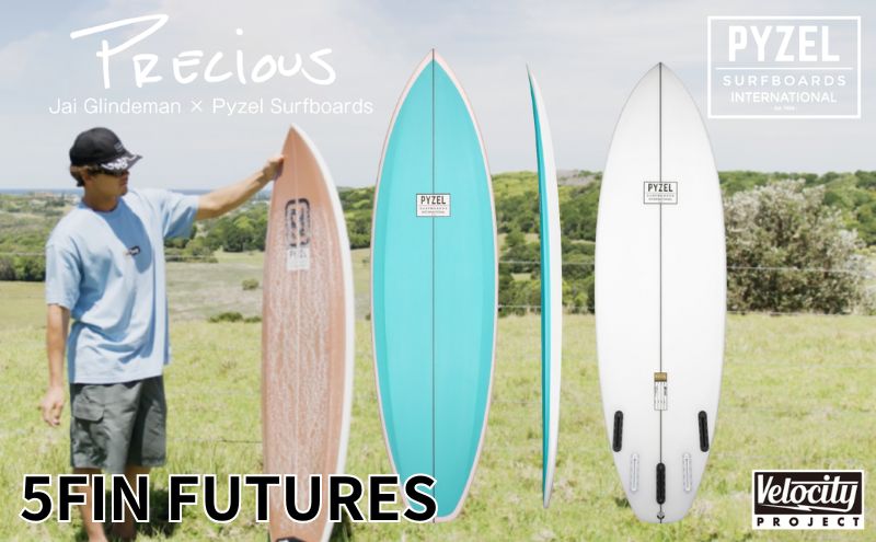 PYZEL SURFBOARDS PRECIUS 3FIN FUTURES サーフボード パイゼル サーフィン 藤沢市 江ノ島 江の島