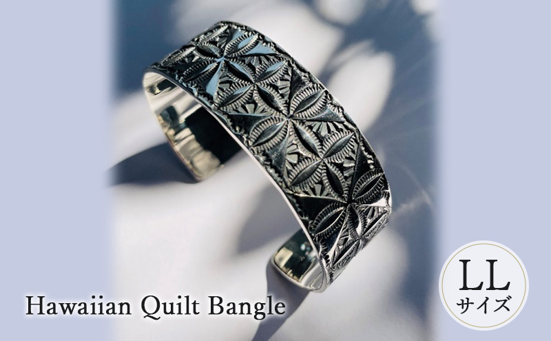 Hawaiian Quilt Bangle LLサイズ バングル ブレスレッド ハワイアン おしゃれ デザイン アクセサリー レディース メンズ 藤沢市 神奈川県