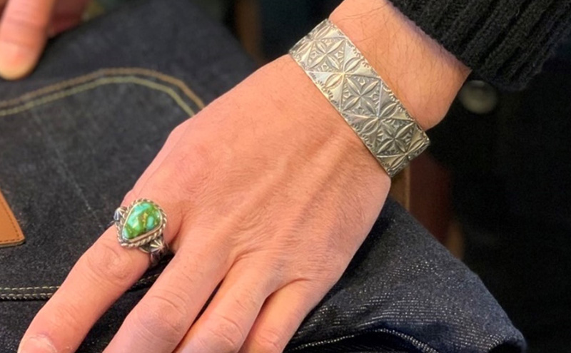 Hawaiian Quilt Bangle LLサイズ バングル ブレスレッド ハワイアン おしゃれ デザイン アクセサリー レディース メンズ 藤沢市 神奈川県