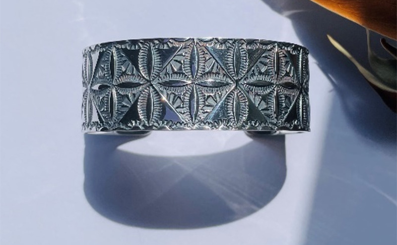 Hawaiian Quilt Bangle LLサイズ バングル ブレスレッド ハワイアン おしゃれ デザイン アクセサリー レディース メンズ 藤沢市 神奈川県