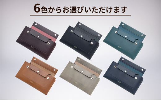 折革 長財布 牛革 コンパクト ブルー コイン 収納力 革財布 さいふ サイフ saifu コインケース 小型化 職人 本革製品 素材 折り革 革財布 皮 レザー 湘南工房 キャッシュ ウォレット 雑貨 ファッション 日用品 通勤 国産 神奈川 湘南 藤沢