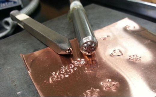 彫金 ペンダント トップ  制作 体験 コース 1名 指輪 シルバー950 SILVER アクセサリー ジュエリー シンプル 一点もの かわいい おしゃれ プレゼント ギフト 贈り物 FABBRICA OSAWA 神奈川 湘南 藤沢