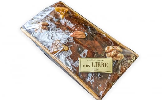 ドイツの伝統焼き菓子 エングリッシェ 1本 ケーキ  フルーツケーキ 菓子 焼菓子 スイーツ 洋菓子 けーき ke-ki cake ブランデー 果物 いちじく くるみ ドイツ 伝統菓子 デザート おやつ 手土産 ギフト 贈答 プレゼント 母の日 父の日 アウスリーベ 神奈川 湘南 藤沢