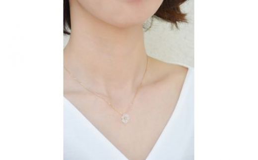 プリムローズ primrose K10 クオーツ ダイヤモンド ネックレス レディース ジュエリー アクセサリー  イエローゴールド  ペンダント  シンプル 一点もの おしゃれ かわいい プレゼント ギフト 贈り物 株式会社菜畑 神奈川 湘南 藤沢