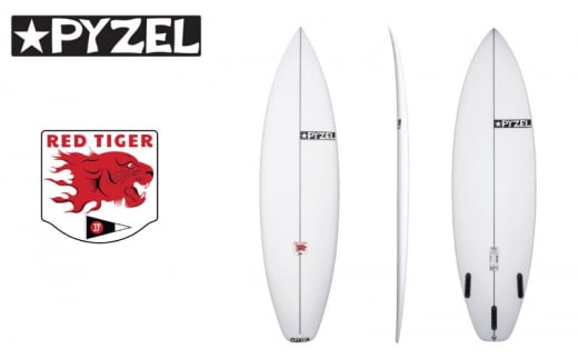 PYZEL SURFBOARDS RED TIGER 3FIN FCS2 サーフボード パイゼル 初心者 中級者 サーフィン 海 マリンスポーツ 波乗り 波 江の島 江ノ島 PYZEL SURFBOARDS JAPAN 株式会社 神奈川 湘南 藤沢