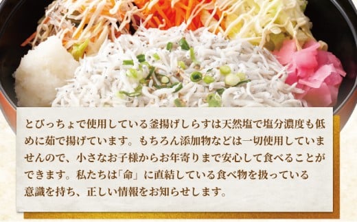 江の島 とびっちょ お食事券 優先予約券付 4名様 大人2名 子ども2名 1枚 ファミリー 海鮮 魚 さかな しらす シラス 丼  貝 サザエ ハマグリ みそ汁 新鮮 魚介 釜揚げしらす 生しらす 江ノ島 食事券 チケット 人気 観光 旅行 トラベル ランチ ディナー 昼食 夕食 神奈川 湘南 藤沢