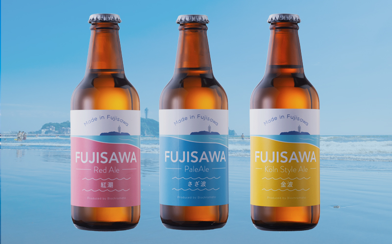 湘南ビール クラフトビール 6本 セット 3種 飲み比べ ペールエール ケルシュ レッドエール ご当地 地元 クラフト 地ビール ご当地ビール ビール びーる ご当地びーる 地びーる 麦酒 発泡酒 瓶 晩酌 craft beer 麦芽 ホップ 酵母 苦み 甘み フレッシュ 香り 爽やか ロースト 小分け 食べ物以外 醸造 醸造所 直送 冷蔵 藤沢ビール 神奈川 湘南 藤沢
