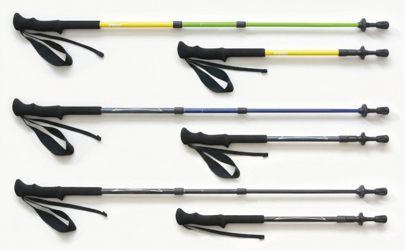 トレッキングポール 杖 ステッキ 登山 山登り 山 ヤマ アウトドア ウォーキング ハイキング カーボン グリップウェル GRIPWELL 軽量 332g シンプル セット 人気 神奈川 湘南 藤沢 ヤマプランニング