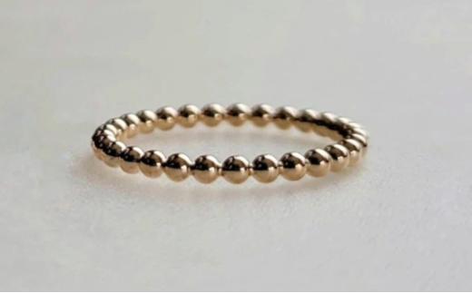 K14GF リング アクセサリー ゴールド ボールワイヤー 1.9ミリ リングりんぐ ring 選べるサイズ 指輪  ジュエリー K14 ゴールドフィルド レディース メンズ ペア シンプル  ピンキーリング 一点もの かわいい おしゃれ プレゼント ギフト 贈り物 FABBRICA OSAWA 神奈川 湘南 藤沢