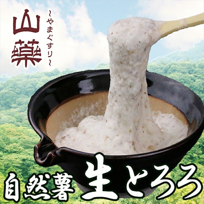 自然薯の味をお楽しみください。自然薯生とろろ100ｇ×30ｐセット【とろろ 極上とろろ 山芋 お家用 家庭用 国産 セット商品 自然薯 神奈川県 小田原市 】