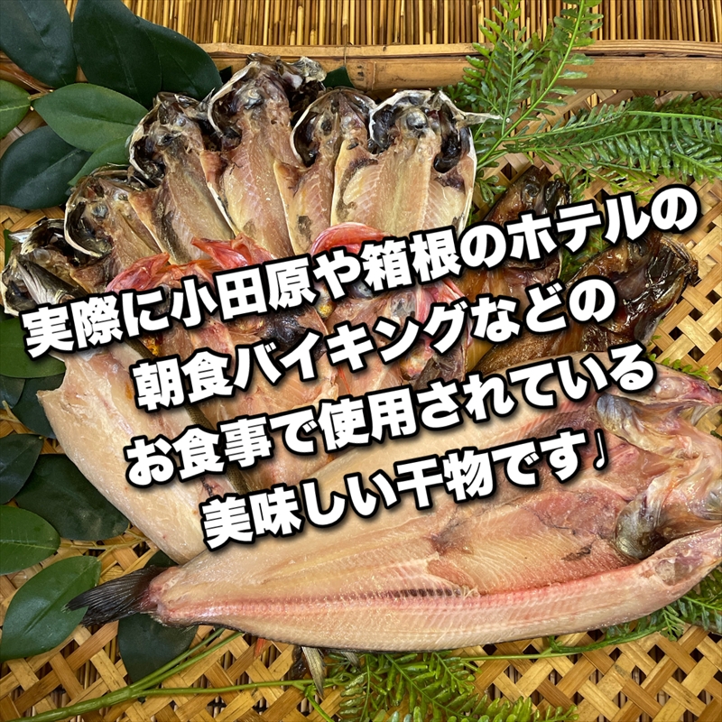 【毎月定期便4回】小田原、箱根の旅館、ホテル御用達！朝食干物セット 松【 まぐろや 神奈川県小田原市 】