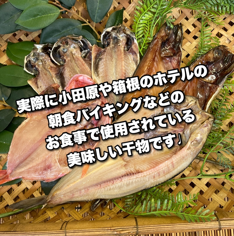 【隔月定期便4回】小田原、箱根の旅館、ホテル御用達！朝食干物セット 竹【 まぐろや 神奈川県小田原市 】