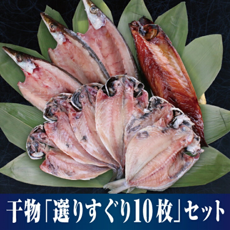 小田原名物「干物」をさまざまな魚でそれぞれのおいしさを。小田原干物 選りすぐり10枚セット【 惣菜 魚 ひもの 海鮮 神奈川県 小田原市 】