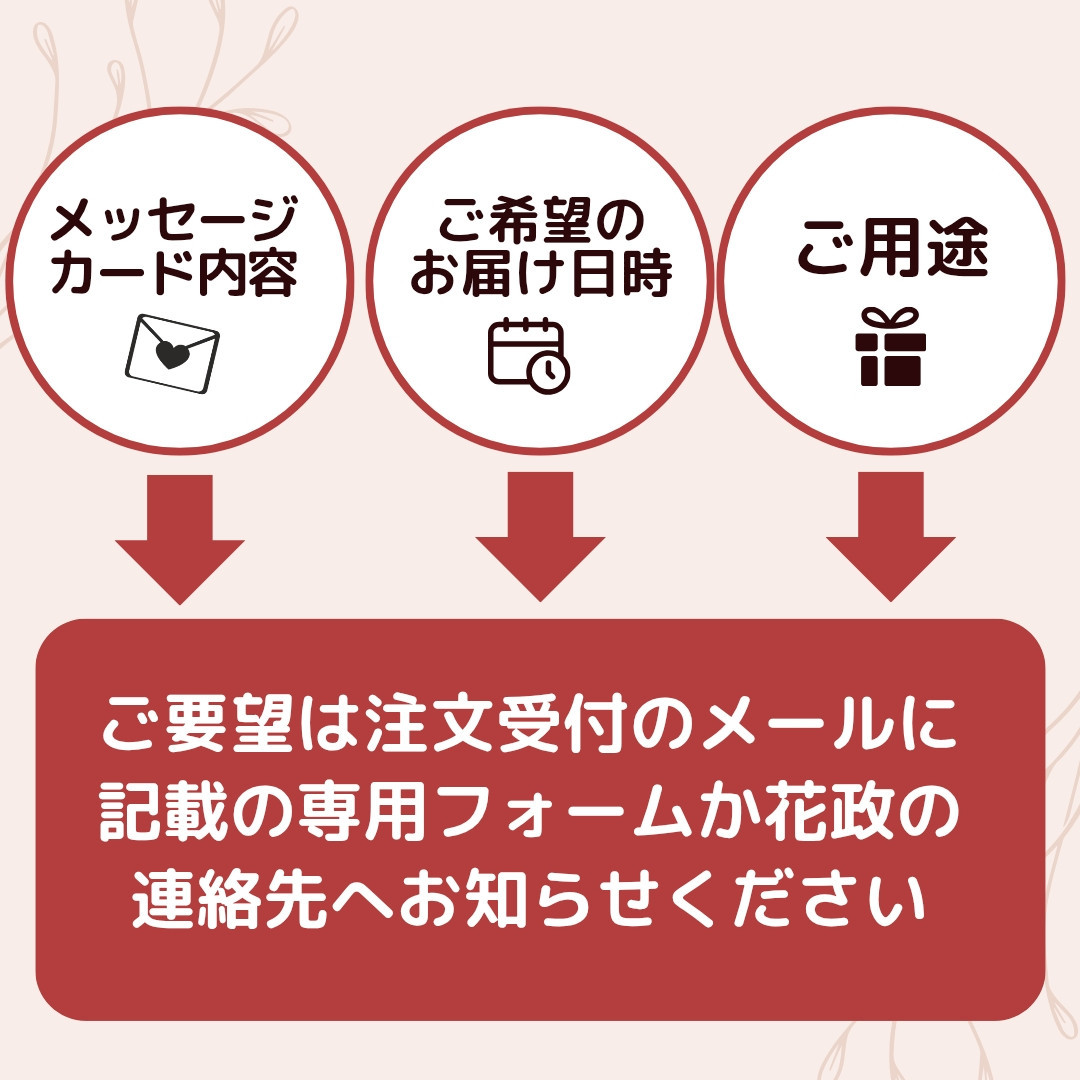 季節のアレンジメント　Ｍサイズ