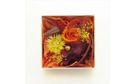 小田原コラボ　プリザーブドフラワーと味噌のセット【みそ 味噌 ミソ 白みそ 糀こし 糀つぶ 赤みそ 合わせ 箱根路 贈答品 贈り物 詰合せセット 神奈川県 小田原市 】