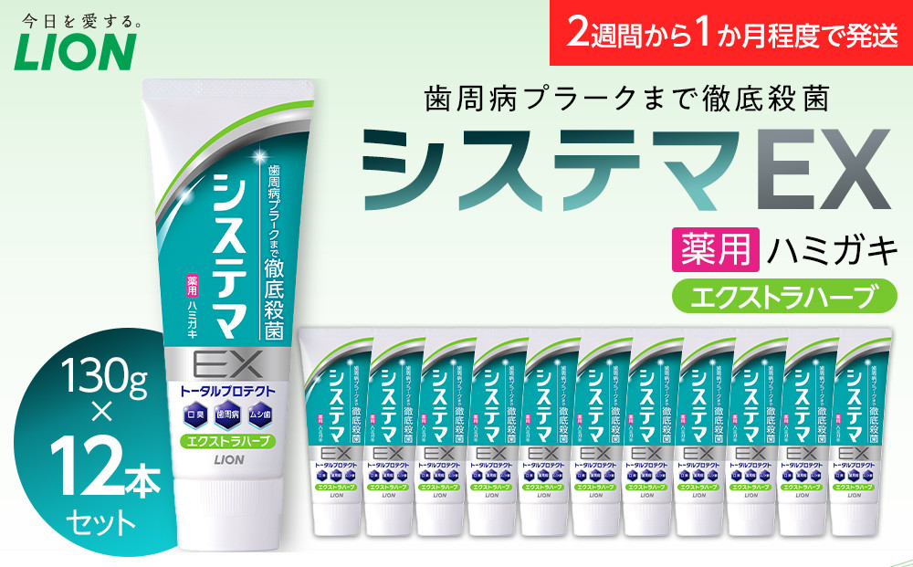 ＬＩＯＮ システマＥＸ（エクストラハーブ）１２本セット