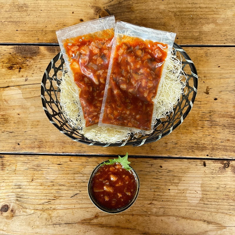 たこ七味 2パック【たこ 珍味 おつまみ キムチ 惣菜 海鮮 いかの塩辛 珍味 お取り寄せ 御中元 お中元 お歳暮 父の日 母の日 贈り物 日本酒 焼酎】【神奈川県小田原市早川】