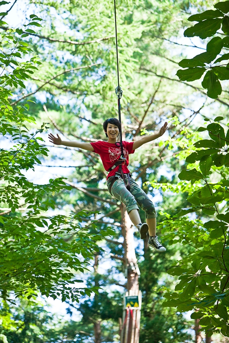 フォレストアドベンチャー・小田原ジップトリップコース体験チケット（大人・小人共通券）【 体験チケット 神奈川県 小田原市 】