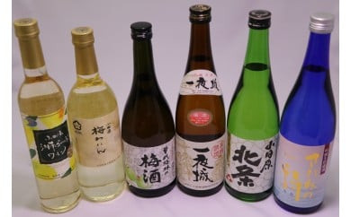 城下町小田原の日本酒3本と厳選3本　味くらべ６本！