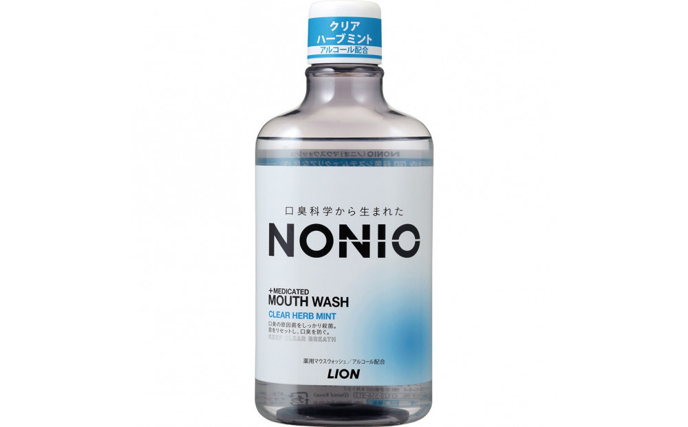 NONIOマウスウォッシュ　クリアハーブミント　600ml(本体×6)