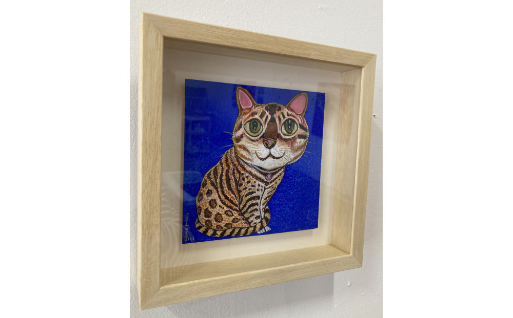 アーティストが描く愛しいペットのポートレート ドローイング