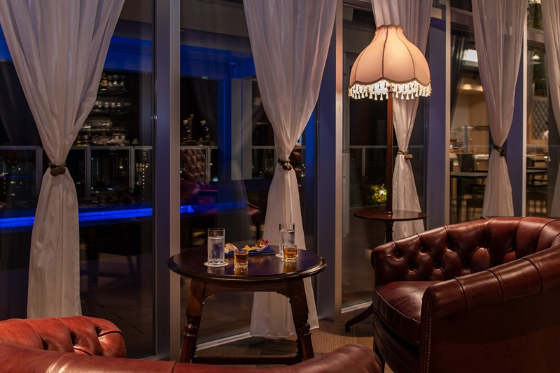 レストラン【スカイダイニング】お食事券　◆ディナー2名様◆【お二人様 しゃぶしゃぶ コース料理 小田原市街を一望 14階の展望レストラン 特別な空間 プレゼント お祝い ご褒美 夜景 相模湾 神奈川県 小田原市 】