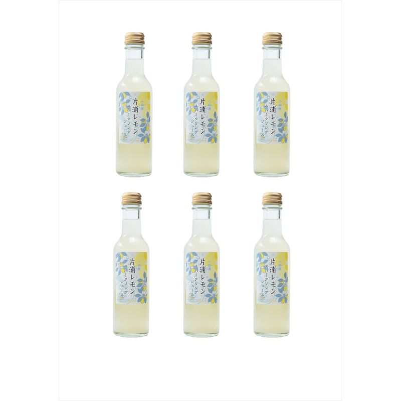 小田原産片浦レモンスパークリング果汁入り飲料果汁１０％２００ml６本【 神奈川県 小田原市 】