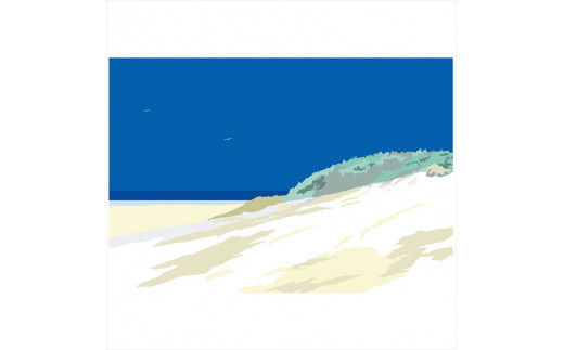 ã圌女ã®ããã°ãšåããŠã®è¡ãçŽçãµã€ã³å
¥ããé¡ä»ããžãŒã¯ã¬ãŒããªã³ããå°ç°åã«ããæ¯è²ãå¿è±¡é¢šæ¯ãçç°èã®é¢šæ¯ãåäŸã®é ã«èŠã颚æ¯ãæµ·ã空ãå±±