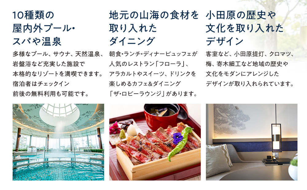 【チケット有効期限延長！】ヒルトン・スーペリア・ツインルーム宿泊プラン　1泊夕朝食付き＜1組2名様＞★オーシャンビュー！天然温泉大浴場、プール施設利用含む【オーシャンビュー フィットネス 天然温泉大浴場 バーデゾーン ヒルトン 神奈川県 小田原市 】