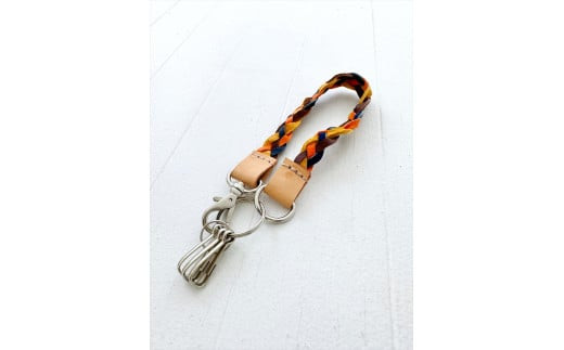 鹿革　キーホルダー【 神奈川県 小田原市 】