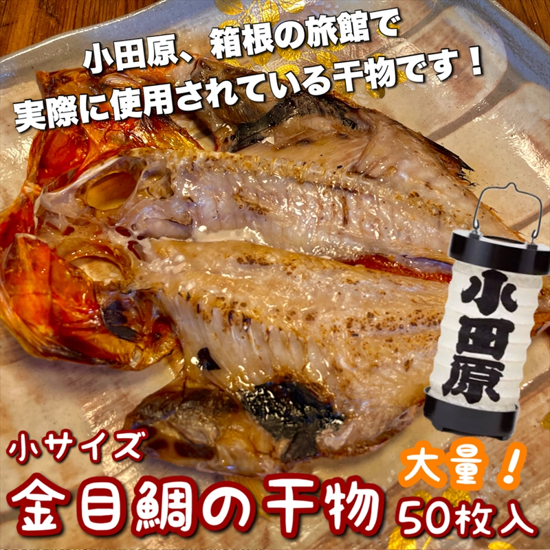 業務用 金目鯛の干物 小サイズ 50枚セット 【 まぐろや 神奈川県 小田原市 】