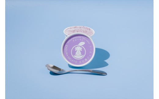 【定期便（2カ月ごと全6回）】小田原産江之浦ジェラート６種（みかん、湘南ゴールド、ブルーベリーミルク、いちごミルク、キウイヨーグルト、甘夏ヨーグルト）120mlカップ各２個合計１２個