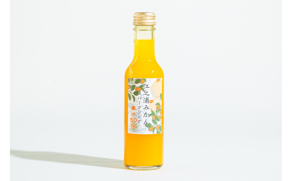 小田原産江之浦みかんスパークリング果汁入り飲料果汁５０％２００ml３０本
