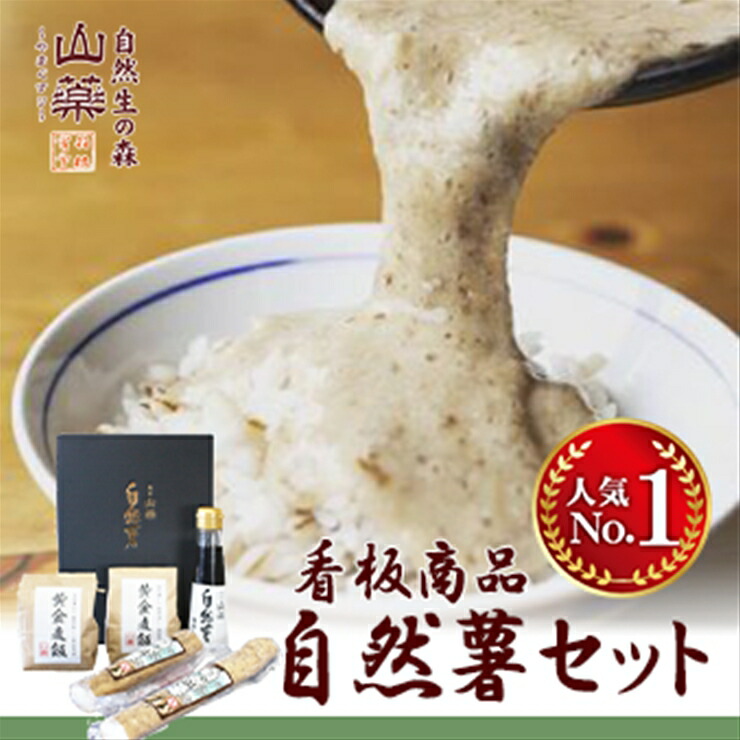 お店の味をご家庭で。【箱根自然薯の森 山薬】自然薯セット(2〜3人前×2回分)　【 野菜 神奈川県 小田原市 】