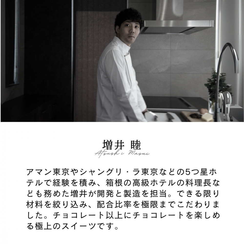 極上の口溶け。幸せの生ガトーショコラ 500g【 高級 濃厚  極上スイーツ グルテンフリー チョコ ショコラテリーヌ 高品質クーベルチュールチョコレート使用 一流シェフ 神奈川県 小田原市 】