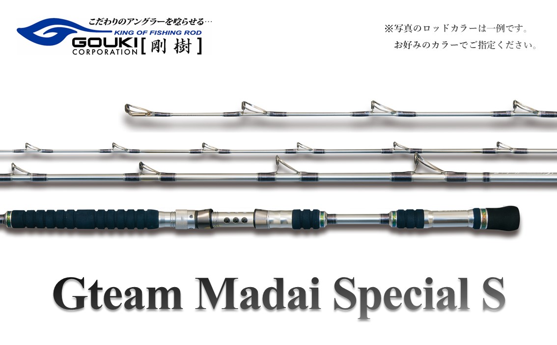 剛樹 Gチーム マダイ SPECIAL S （GMSPS） 300cm ウェイト負荷50-80号 釣り 釣具 釣竿 ロッド