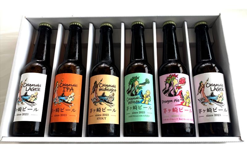 茅ヶ崎ビール アソート 6本セット　【お酒　ビール　クラフトビール　瓶入り　化粧箱入り】