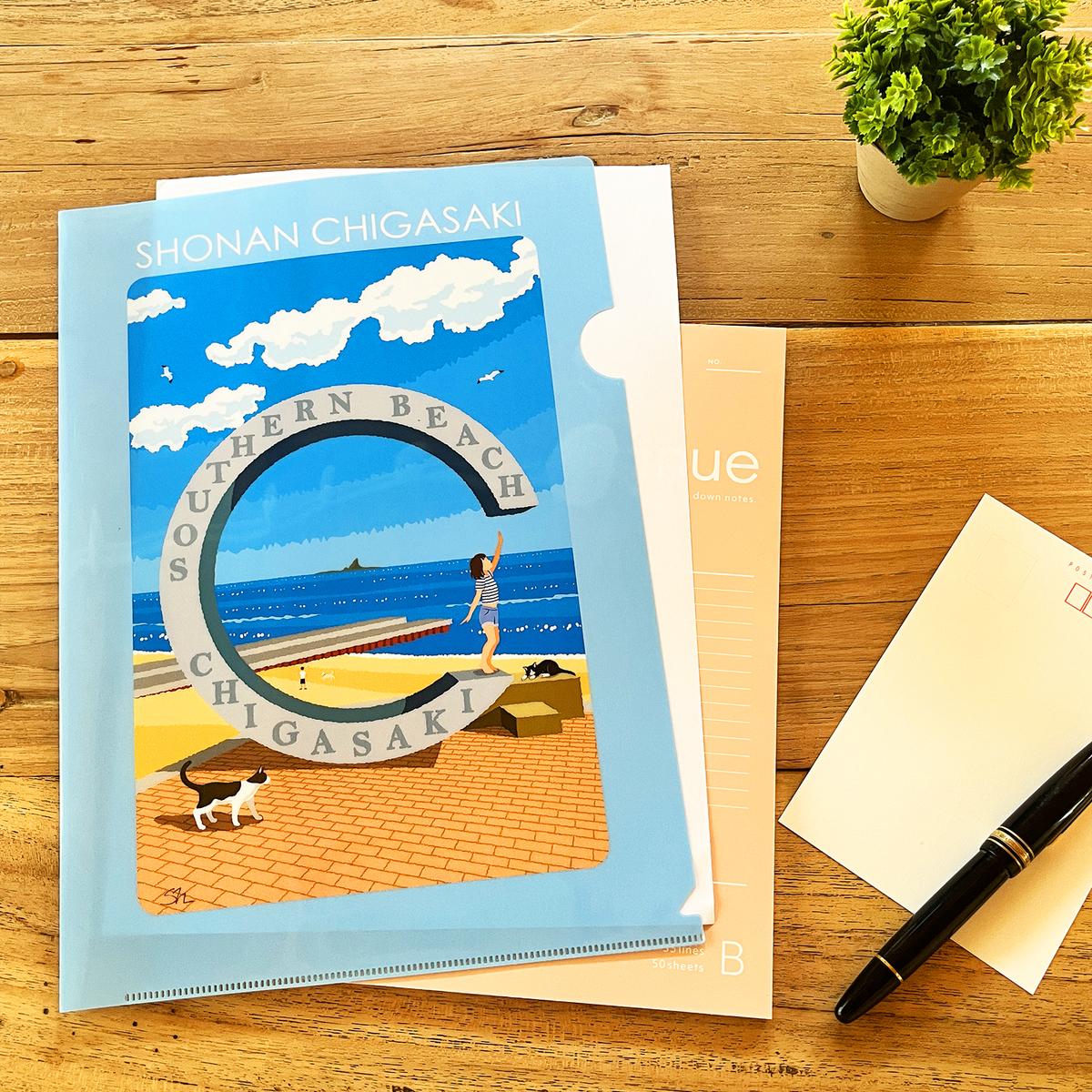 æ¹åã»è
ã¶åŽã§æããæµ·ãæããã€ã©ã¹ãã¢ãŒã ãæ¹åã©ã³ãã¹ã±ãŒãïŒãã¹ãã«ãŒã5æ+A4ã¯ãªã¢ãã¡ã€ã«2æã»ããã / ç¬ ç« ãµã¶ã³C