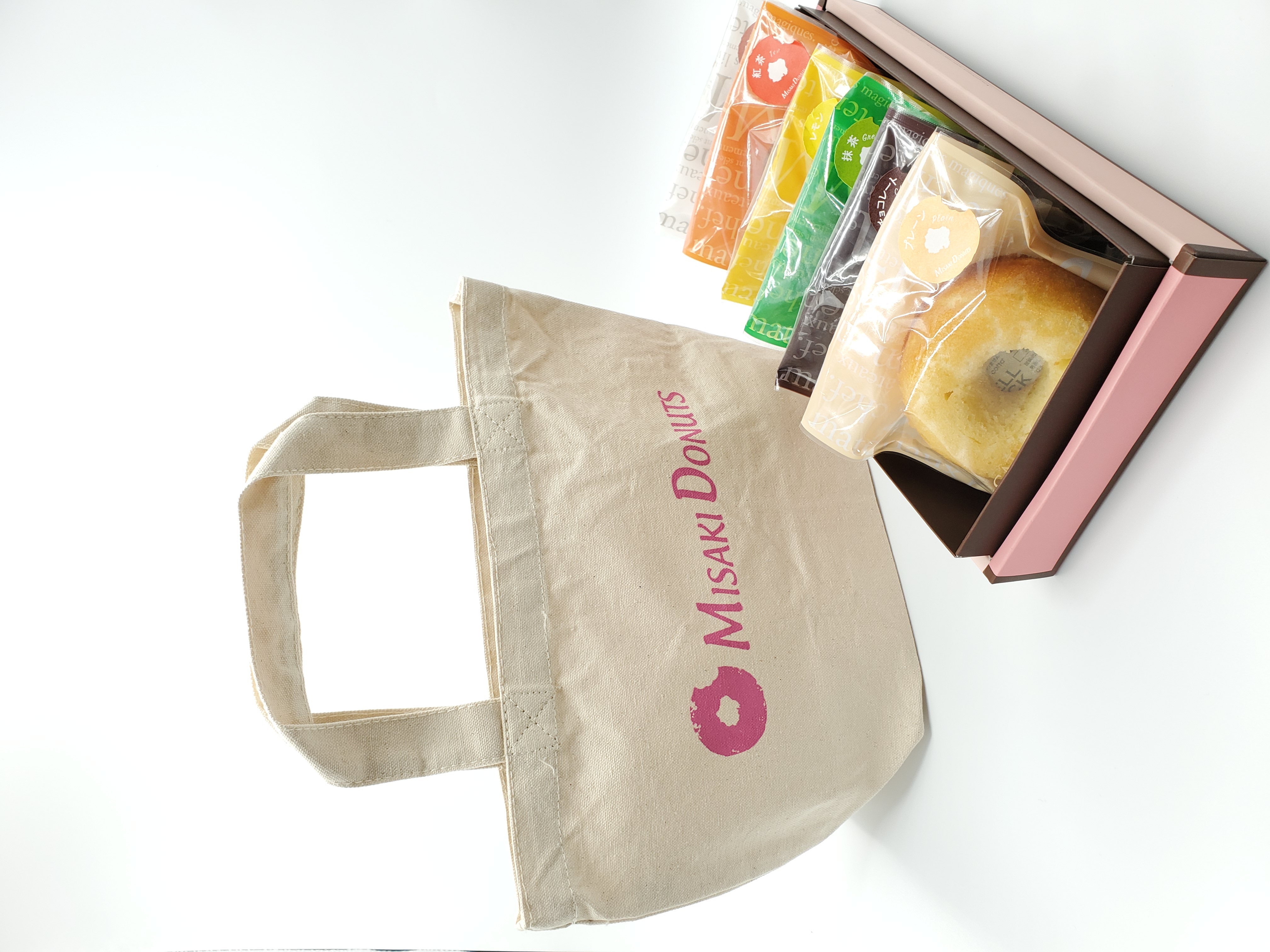 A14-021 ♪ミサキドーナツ♪　焼きドーナツとオリジナルバッグ詰め合わせセット（6個入り×2箱）