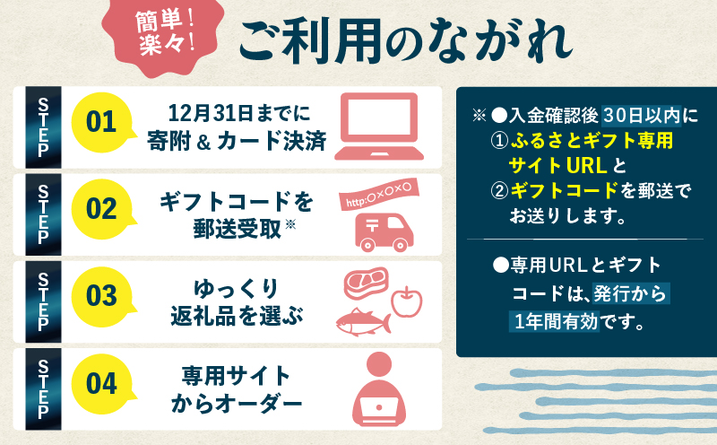 あとからセレクト【ふるさとギフト】30万円　M000-012