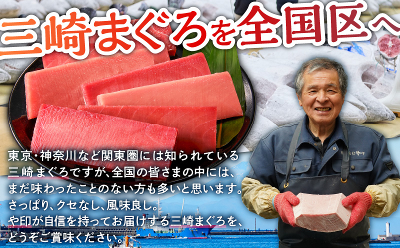 【三崎港直送！】お手軽・かんたん！こだわりの天然マグロ ねぎとろ 800g　M063-001