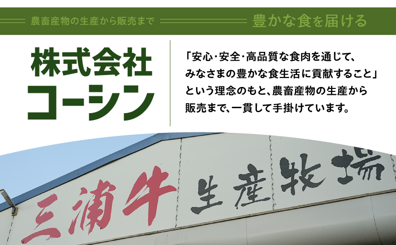 三浦牛切り落とし・三浦牛コロッケ詰め合わせセット　M082-001