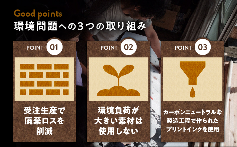 三浦・三崎発のクラフト壁紙ブランド 《うらうらうら》「抜け道のワナ」 カワグチタクヤ作 【黒】【6枚セット】　M124-005-02