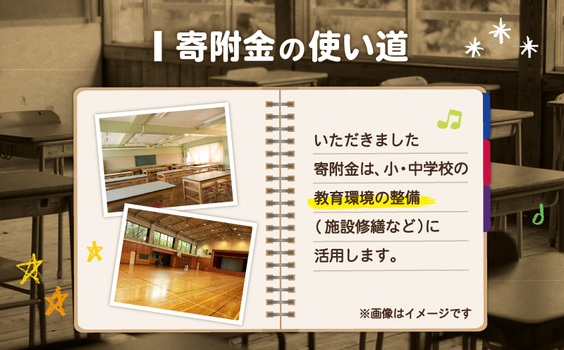 【母校応援ふるさと寄附金事業】（返礼品なし）三崎中学校（1,000円）　MS-1000-8