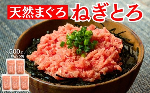 B15-044 三崎まぐろ　目鉢まぐろのみ使用ねぎとろすきみ 500ｇ（100ｇ×5Ｐ）【三崎恵水産】