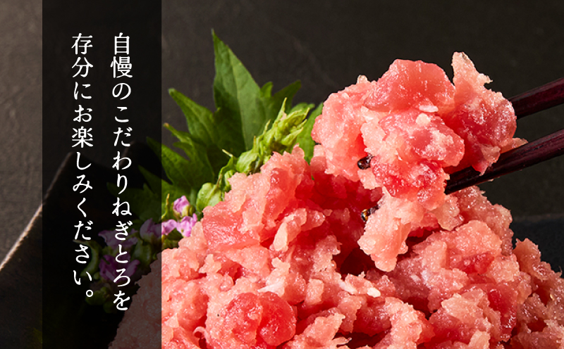 本格派ねぎとろ 100g×10パック（1kg）セット　M024-008-02