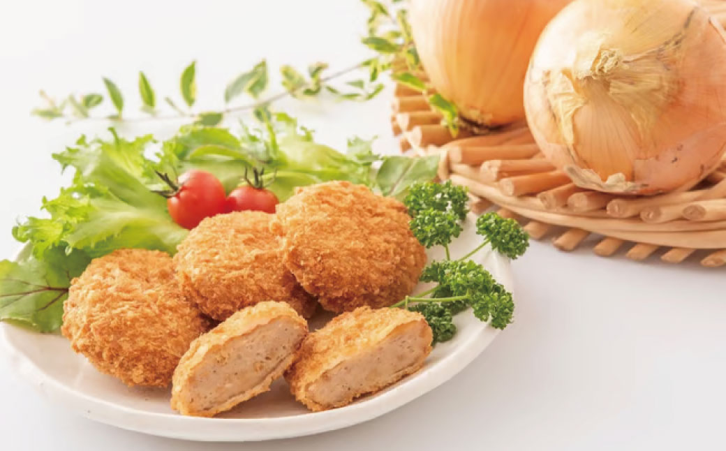 秦野新たまねぎメンチカツ　200g×5袋（計20個）　メンチカツ 惣菜 弁当 便利 簡単 揚げ物 秦野市 神奈川