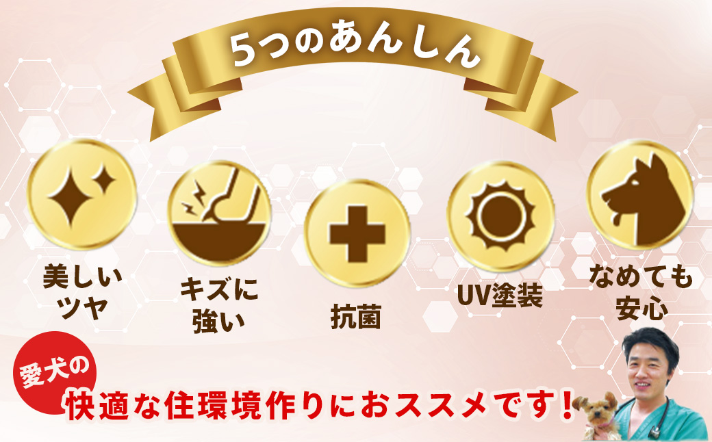 【ペット用】簡単！滑り止め床用コーティング剤セット（500ml＋オールワックスワイパーEX） |リンレイ 掃除 ワックス プロ 専用 ワイパー フローリング 耐久 おそうじ 万能 ツヤ コーティング 滑り 止め 犬 子ども 抗菌効果 業務用 年末 大掃除 汚れ よごれ キズ 傷 キレイ UV塗装 舐めても安心 お中元 お歳暮 ギフト セット 神奈川 秦野 